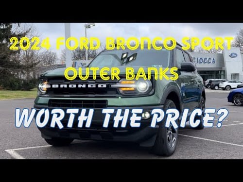 2024 Ford Bronco Sport Outer Banks