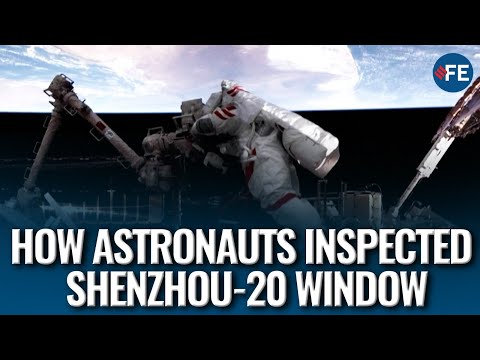Shenzhou-21 Crew Executes First Successful EVA: New Suit Debut & Shenzhou-20 Window Inspected