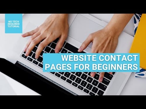 Website Contact Pages for Beginners
