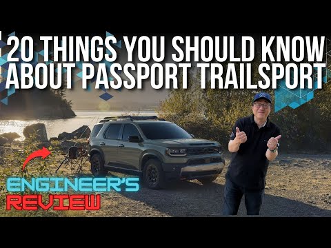EVERYTHING YOU WANT TO KNOW ABOUT 2026 HONDA PASSPORT TRAILSPORT // 20 POINT CAR REVIEW