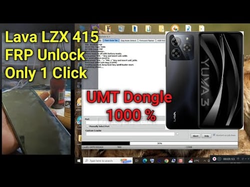 LAVA LZX415 FRP Unlock Only One Click UMT | Lava SPD Frp Unlock New Method 2024