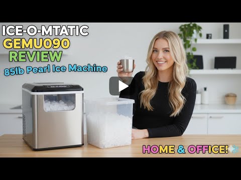 Ice-O-Matic GEMU090 Review: 85lb Pearl Ice Machine for Home & Office