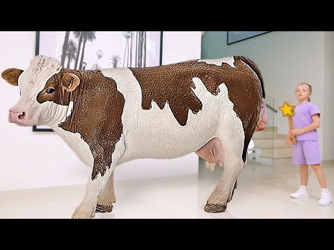 Wild Animal Adventure at Home | Kids Learn Animal Names