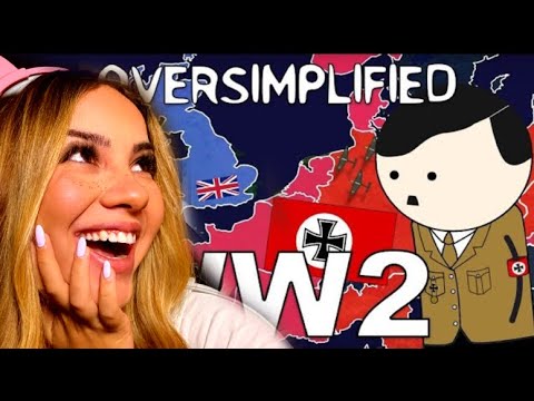 Finnish Girl Reacts to WW2 - OverSimplified (Part 1)
