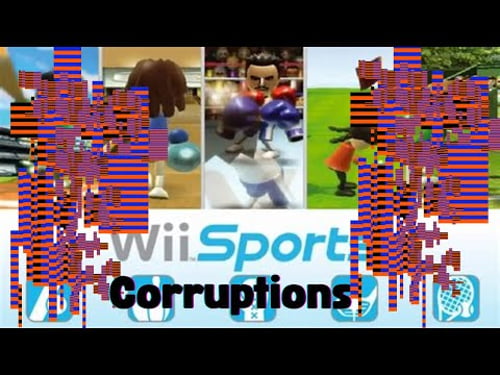 Wii Sports | Corruptions | "What is going on?"