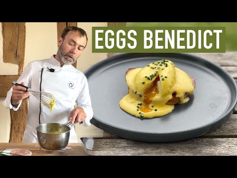Perfect breakfast: EGGS BENEDICT I How to make poached eggs with hollandaise sauce
