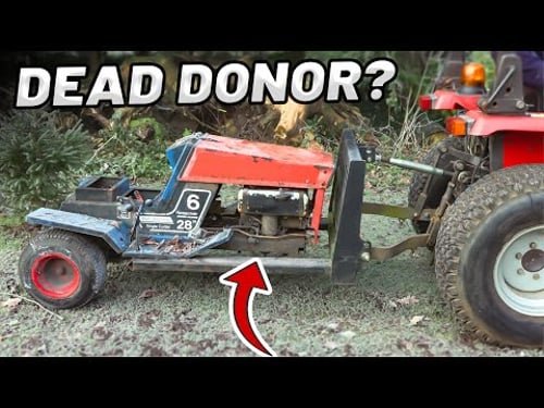 DEAD DONOR MOWER - Will It Run?
