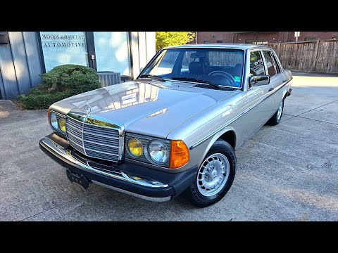 18,000 mile 1985 Mercedes 300D For Sale!!!
