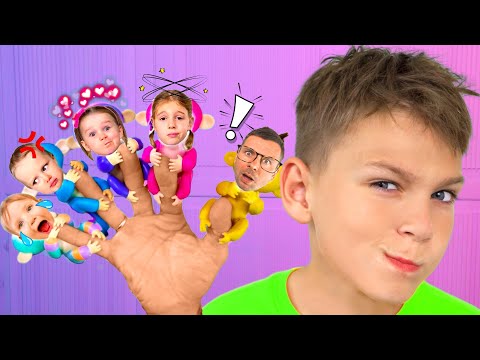Five Kids Finger Family Collection + more Children's Songs and Videos