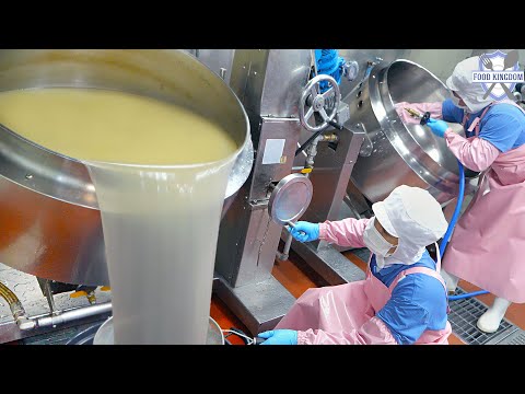 Unique porridge factory! Rice porridge made by steaming green whole rice