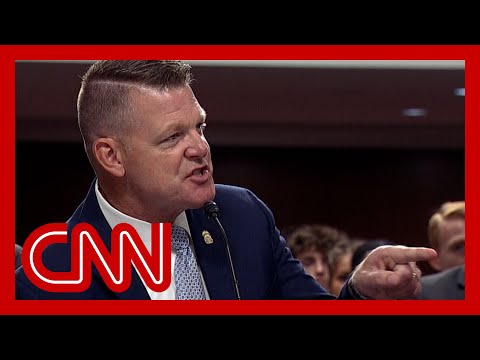 Hawley has tense exchange with Secret Service official