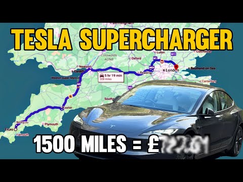I Tried Driving 1500 Miles In A Tesla And Saved A Fortune!