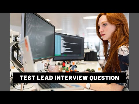 Test lead interview question - software testing interview questions
