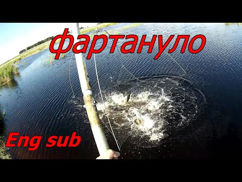 Fishing with a LIFT NET. Super successful cast!