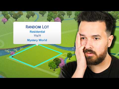 I had to build on a random lot...