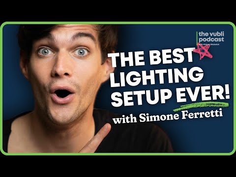 The best lighting setup ever with Simone Ferretti - EP2