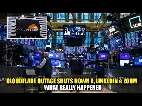 Cloudflare Outage Shuts Down X, LinkedIn & Zoom | What Really Happened | NewsDrift