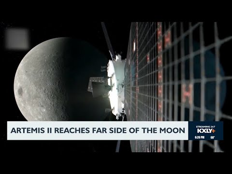 Artemis II reaches far side of the moon