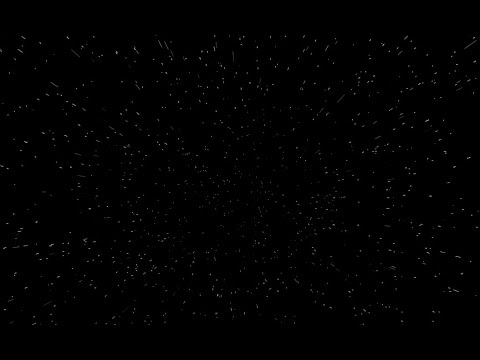 White Lines Outer Space Black Background 4K (No Loops)