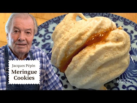 Jacques Pépin's Meringue Cookie Recipe - Only Needs 2 Ingredients! | Cooking at Home | KQED