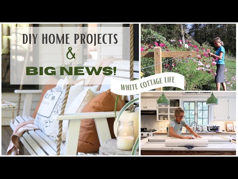 Fall Home Updates & Exciting News! ~ Fall Porch ~ Doing things I Love to do ~ Stairway Makeover