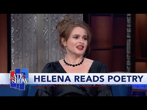 A Poetry Reading With Helena Bonham Carter And Stephen Colbert