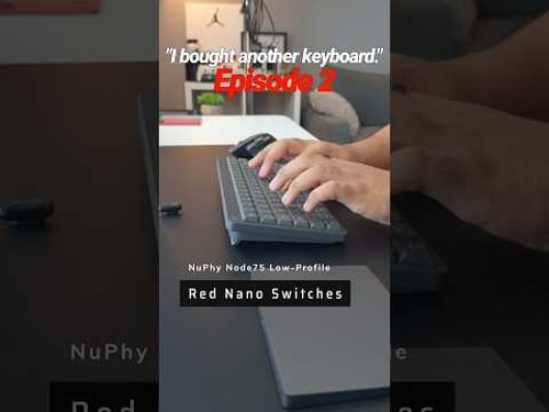 The NuPhy Node75 is NICE ⚡️