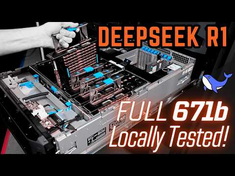 Deepseek R1 671b Running LOCAL AI LLM is a ChatGPT Killer!