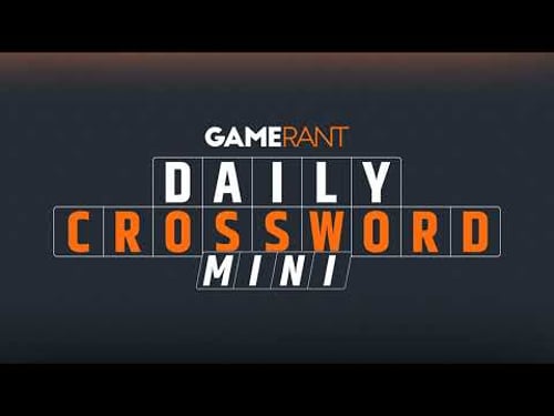 Can YOU Solve Today's GameRant Crossword? (It's Tricky!)