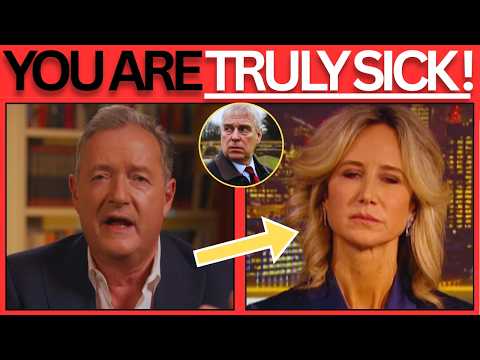 Piers Morgan DESTROYS Shameless British Airhead + FORCES Epstein's Brother To RAGE-QUIT!