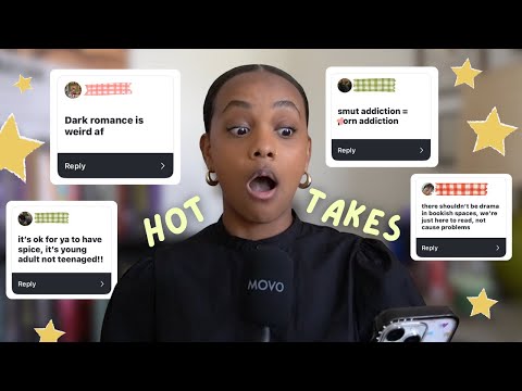 reacting to your bookish HOT TAKES (i'm scared)
