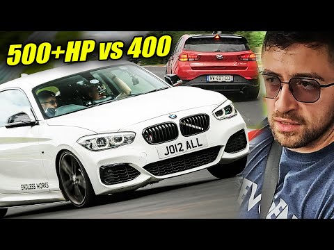 NO CHANCE!🤯 Drag M140i x Track i30 N! // Nürburgring