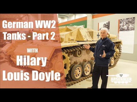WW2 tanks with Hilary Louis Doyle – Part 2| Arsenalen Swedish Tankmuseum