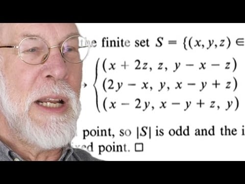 The One Sentence Proof (in multiple sentences) - Numberphile