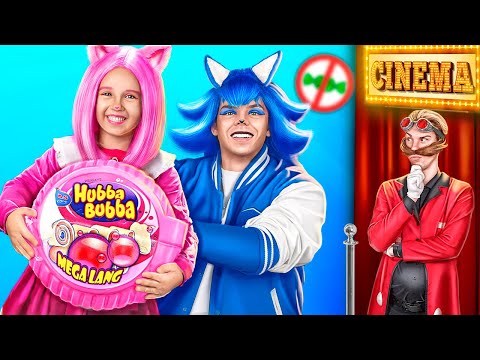 Соник и Эми Роуз против Эггмана! Как пронести сладости в кинотеатр!