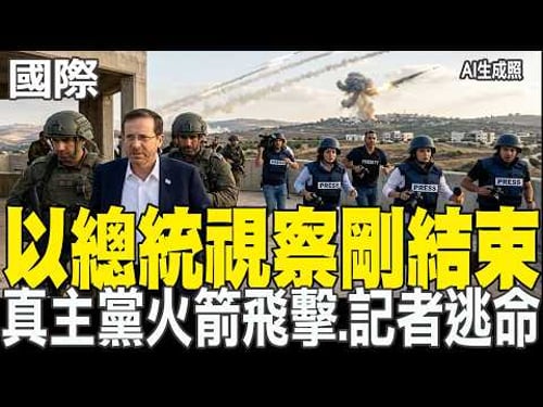 【每日必看】以總統視察剛結束 真主黨火箭飛擊.記者逃命|川普被伊朗纏住! 翁履中:不得不暫停攻擊.尋求談判 20260324