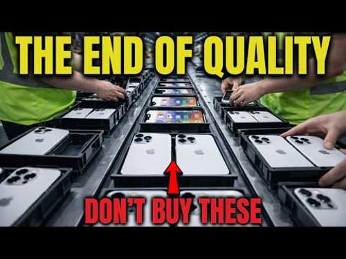 Why 90% of New iPhones Are Garbage ($1200 Upgrade Scam)
