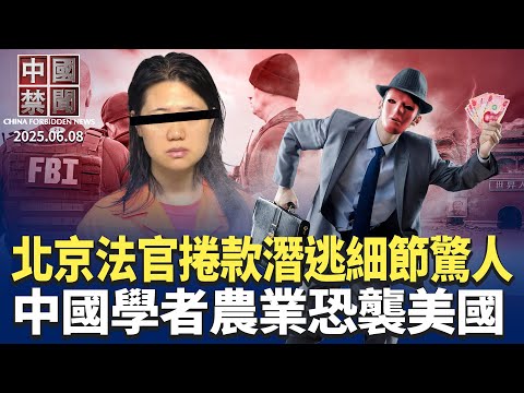 北京法官捲數億潛逃日本,細節驚人;中國學者走私危險毒菌,被美國逮捕;中共徵收海外收入稅,從富豪擴至中產;知情人: 老撾孔子學院畢業生流向電詐園;揭露中共跨國鎮壓研討會,美政要聚焦法輪功 |#新唐人