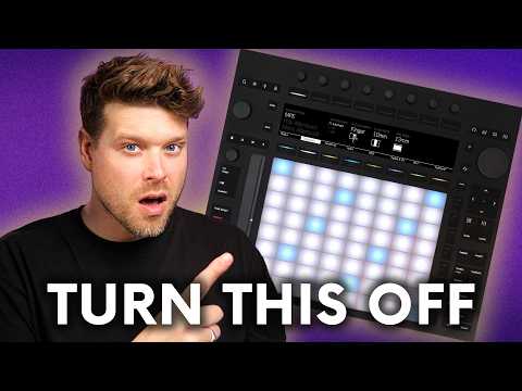Ableton Push 3 Settings To Turn OFF Now! (Important!)