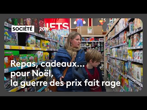 Repas, cadeaux... pour Noël, la guerre des prix fait rage