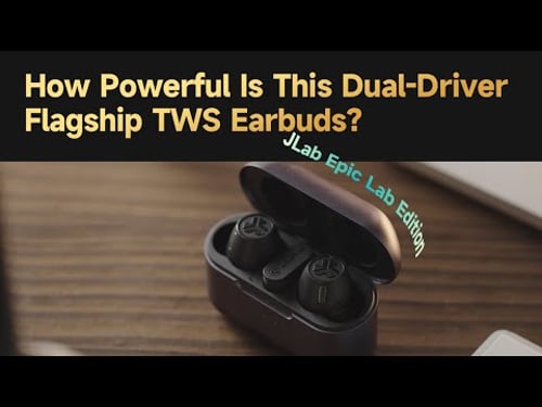 JLab’s FIRST dual-driver flagship TWS earbuds review🏃♂️