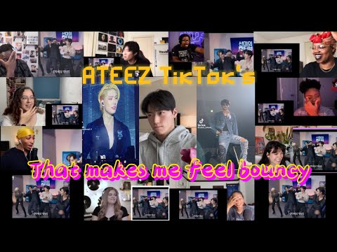ATEEZ tiktok’s that make me feel Bouncy | REACTION MASHUP
