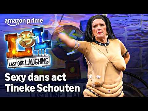 De paaldansact van Tineke Schouten | LOL: Last One Laughing Nederland Seizoen 1