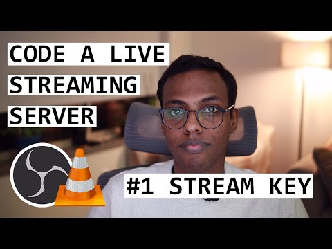 How To Code A LIVE Streaming Server: RTMP & Stream Key #1