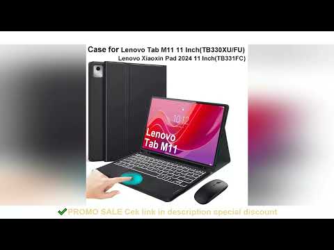 Case for Lenovo Xiaoxin Pad 2024 11 Inch TB331FC,Bluetooth Keyboard cover for Lenovo Tab M11 11inch