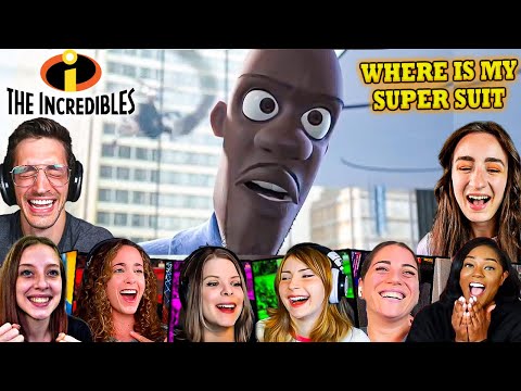 TOP "Honey, Where is My Super Suit" Reactions! The Incredibles 2004 Movie Reaction First Time Watch