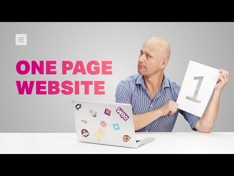 Create a One Page Website on WordPress - Monday Masterclass