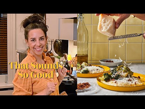 Baked Polenta With Floppy Broccoli | That Sounds So Good