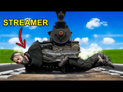 Trolling the ANGRIEST Streamer In Red Dead RP