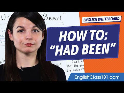 How to Use "Had Been" | Learn English Grammar for Beginners